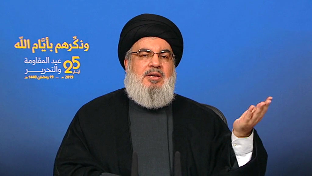 سید حسن نصرالله، دبیر کل حزب‌الله لبنان: بیانات در عید مقاومت و آزادسازی، نوزدهمین سالگرد آزادسازی جنوب لبنان