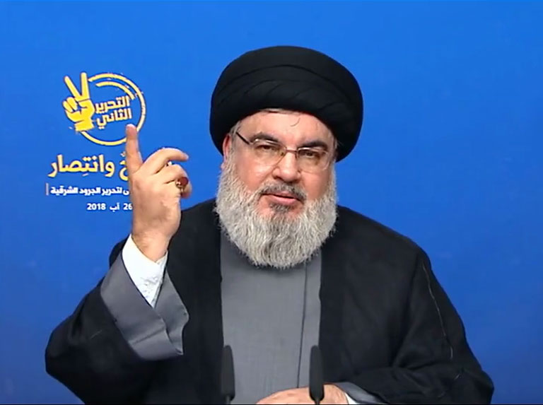 سید حسن نصرالله، دبیر کل حزب‌الله لبنان: بیانات در جشن اولین سال‌گرد دومین آزادسازی لبنان در هرمل
